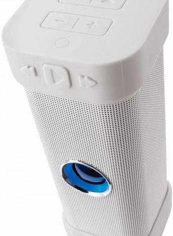 Big Blue Unplugged Wireless Indoor-Outdoor Speaker White