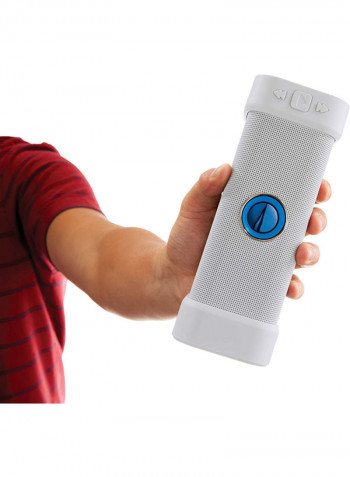 Big Blue Unplugged Wireless Indoor-Outdoor Speaker White