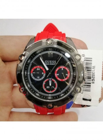 Men's Silicone Chronograph Watch W1302G1