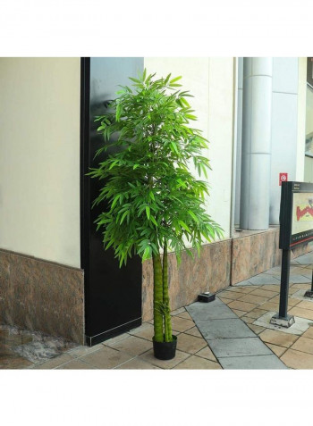 Nearly Natural Artificial Bamboo Tree Green 270cm
