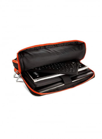 3-In-1 Hybrid Bag For Azend Group Corp Envizen 10.1-Inch Black/Orange