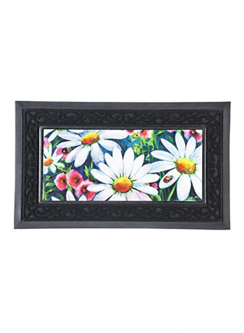 Doormat Tray Black 18x30x0.2inch