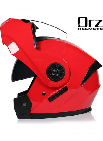 Full Face Safe Motorcycle Helmet 30x30x30cm