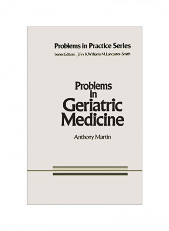 Problems In Geriatric Medicine Paperback