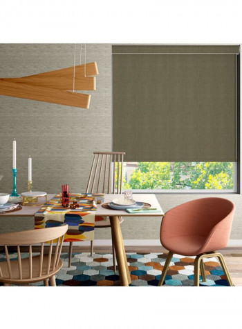 Single Sunset Roller Blackout Window Shade Grey 220x175cm