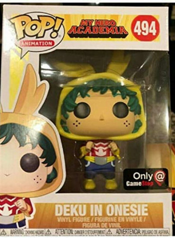 Funko Pop! My Hero Academia Deku In Onesie Exclusive Vinyl Figure 4x6inch