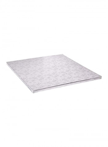 6-Piece Cake Board Silver