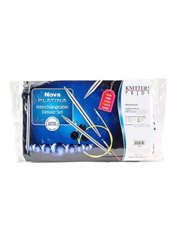 Interchangeable Needles Set Silver
