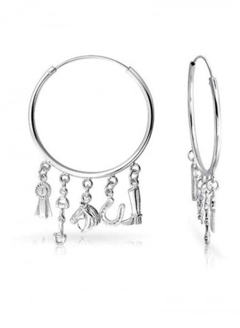 925 Sterling Hoop Earrings