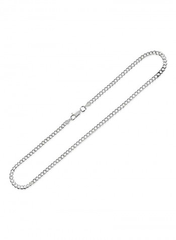 925 Sterling Silver Curb Chain Necklace