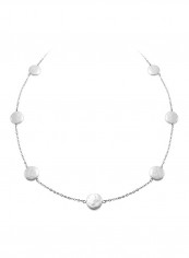 925 Sterling Silver Tin Cup Station Freshwater Biwa Coin Cultured Pearl Necklace reviews 925 Sterling Silver Tin Cup Station Freshwater Biwa Coin Cultured Pearl Necklace