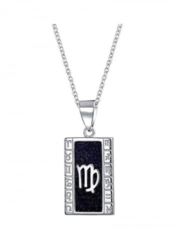 925 Sterling Silver Zodiac Pendant Necklace