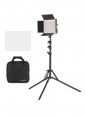 LED Photography Light With Barn Door 200cm Black/White