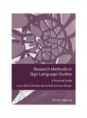 Research Methods In Sign Language Studies Hardcover