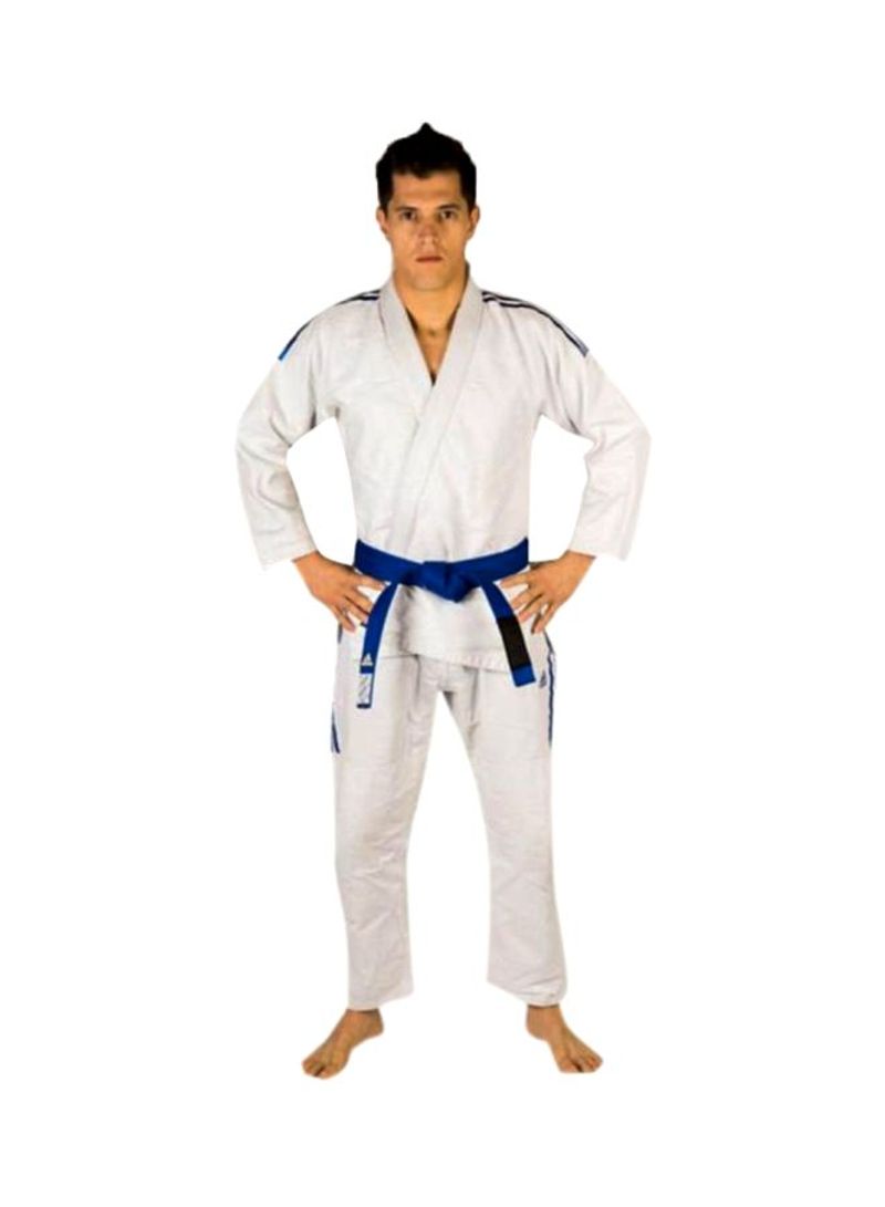 Contest Brazilian Jiu-Jitsu Uniform - Brilliant White, A5 A5