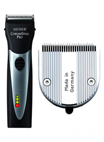 Chromstyle Pro Professional Cordless Hair Clipper Black/Silver