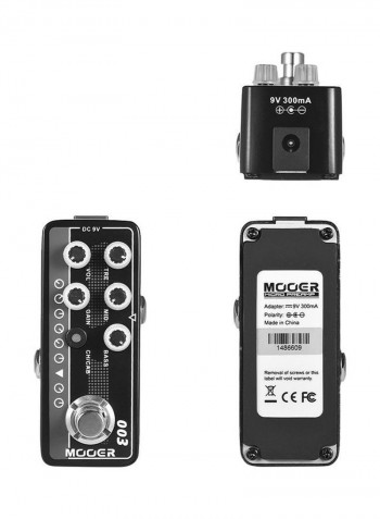 High Gain Digital Preamp Preamplifier Guitar Effect Pedal True Bypass