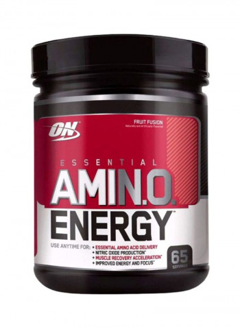 Essential Amino Energy Pre-Workout - Fruit Fusion - 65 Servings