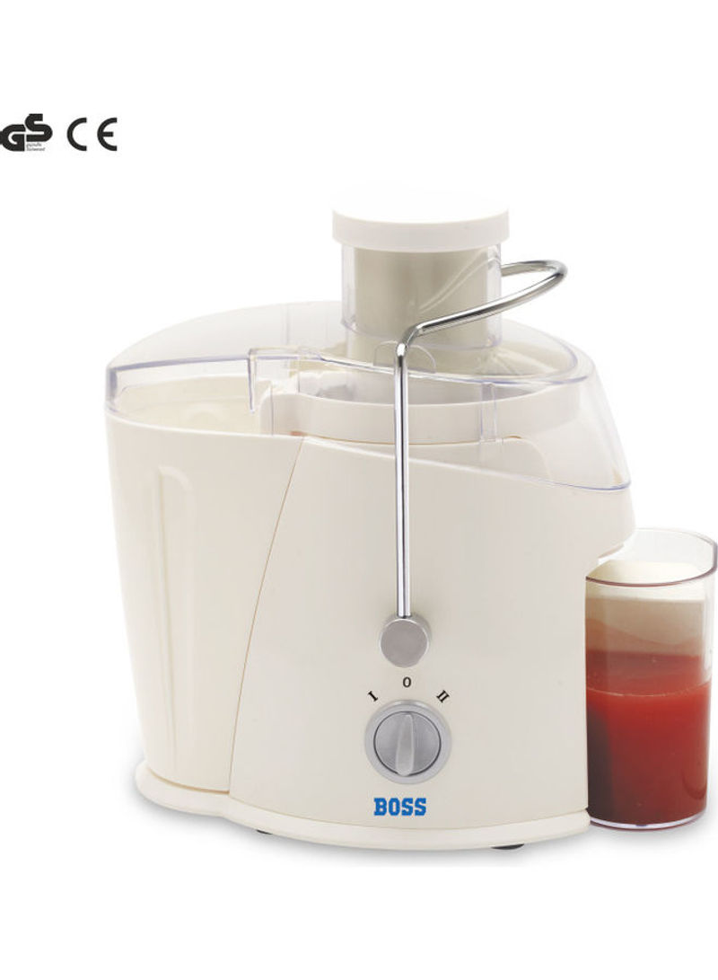 Juicemaxx Juice Extractor 400 W B607-White/Clear White/Clear