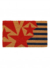 Stars And Stripes Doormat Multicolour 0.6x29x17inch