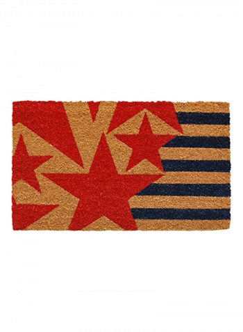 Stars And Stripes Doormat Multicolour 0.6x29x17inch