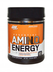 Essential Amino Energy Pre-Workout - Orange Cooler - 65 Servings