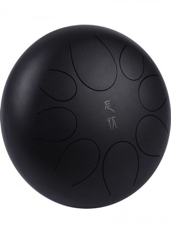 Steel Tongue Drum With Drum Mallets And Carry Bag