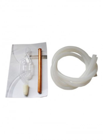 Handmade Stainless Steel Water Copper Home Purifier Silver 32.00 x 25.00 x 32.00cm
