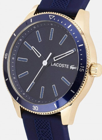 Men's Rubber Strap Analog Quartz Wrist Watch 2011008
