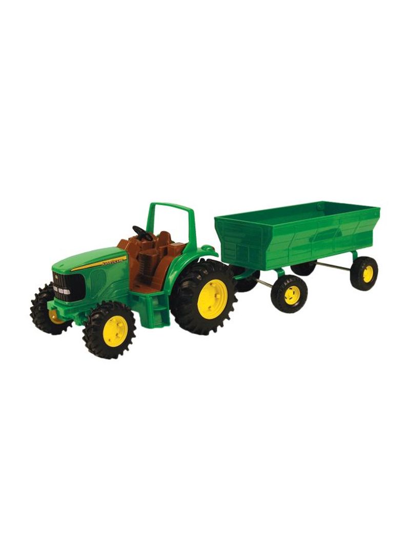 Tractor Toy With Flarebox Wagon Set 37163P 8inch