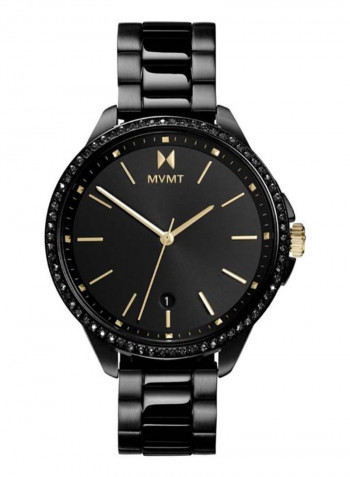 Women's Caviar Water Resistance Stainless Steel Analog Watch 28000056-D