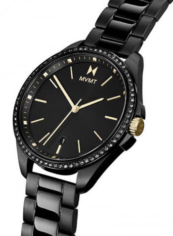 Women's Caviar Water Resistance Stainless Steel Analog Watch 28000056-D