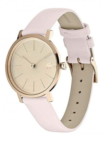 Women's Moon Leather Analog Watch 2001113