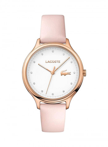 Women's Leather Analog Watch 2001087
