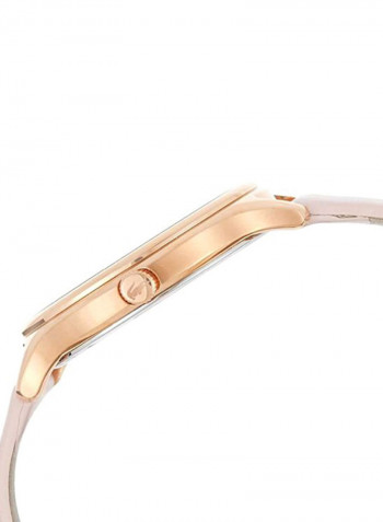 Women's Leather Analog Watch 2001087