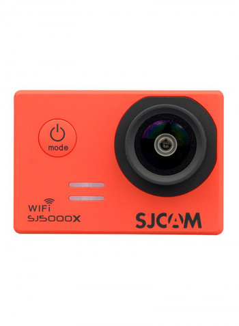 SJ5000X Elite Wi-Fi 12MP 4K HD Sports And Action Camera Red