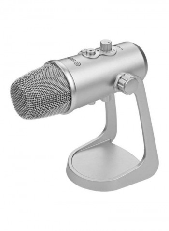 USB Condenser Microphone 1D7769 Silver