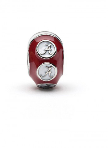 3-Piece Stainless Steel Alabama Bracelet Charm Set