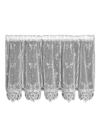 Lacy Heirloom Drop Tier White 30x60x0.3inch