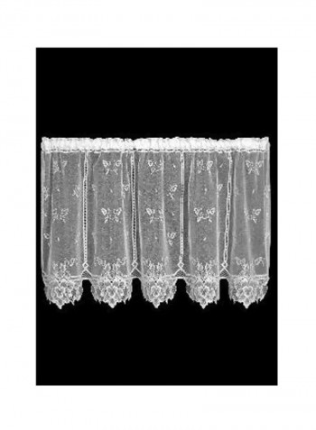 Lacy Heirloom Drop Tier White 30x60x0.3inch