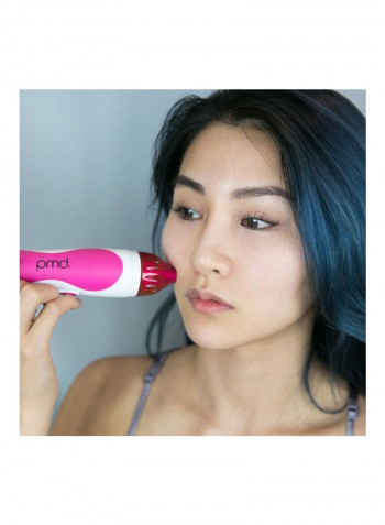 Personal Microderm Classic Blackhead Remover Device وردي 6.88x2.63x7.81بوصة