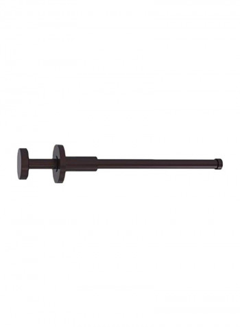 Pull Out Garment Rod Black 10inch