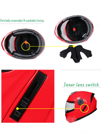 Flip Up Racing Helmets 34x34x34cm