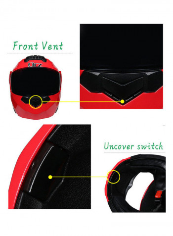 Flip Up Racing Helmets 34x34x34cm