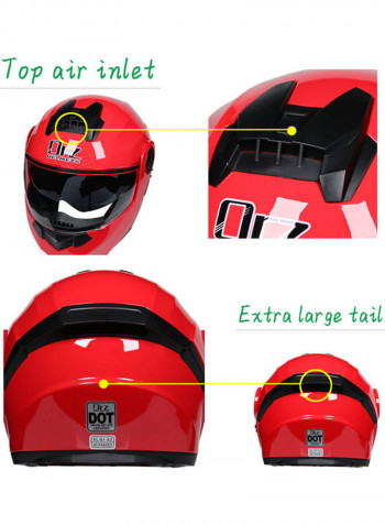 Flip Up Racing Helmets 34x34x34cm