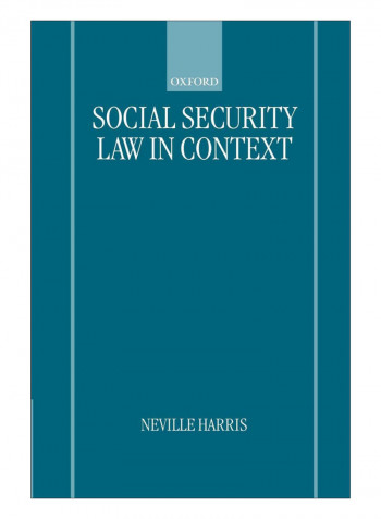 Social Security Law In Context Paperback