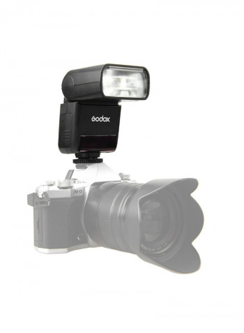 TT350O Mini 2.4G Wireless TTL Camera Flash Master And Slave Flash Speedlite System Black