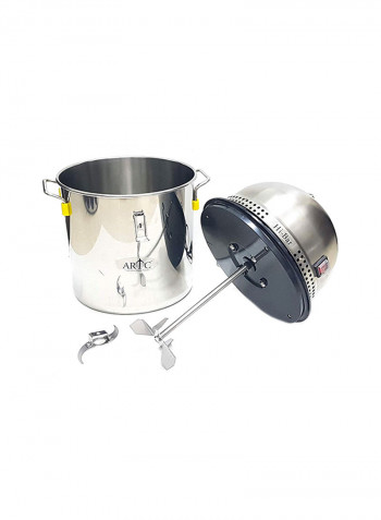 Round Electric Ultra Butter Churning Machine Silver 20L