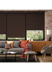 Single Sunset Roller Blackout Window Shade Brown 160x240cm