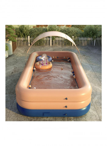 Swimming Pool Sun Resistant Inflatable Float 50.00x20.00x43.00cm